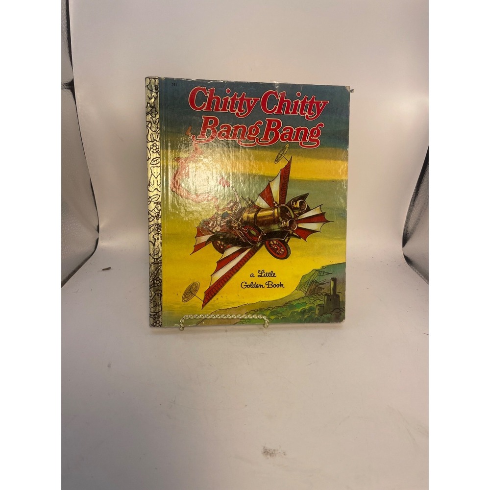 VINTAGE CHITTY CHITTY BANG BANG MOVIE LGB LITTLE GOLDEN BOOK HARDCOVER 1968